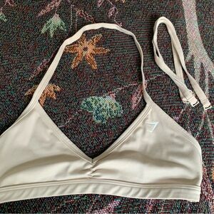 Gymshark Beige Halter Top